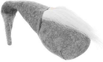 Iso Trade Weihnachtliche Stoff Figur Zwerge Gray Länge 8cm