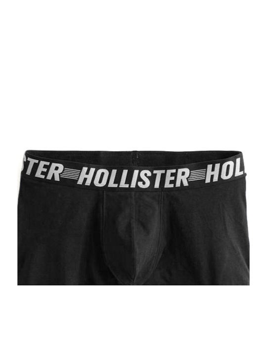 Hollister Boxeri pentru bărbați Negre 1Pachet