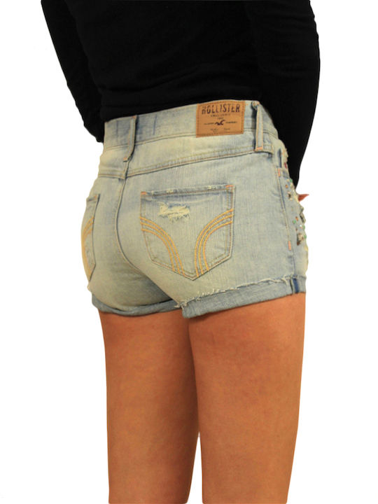 Hollister Women's Jean Shorts Blue