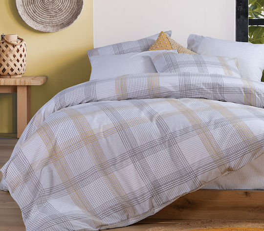 Nef-Nef Homeware Set Cearșafuri 240x270cm. Bradford Coral 4buc