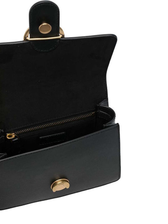 Love One Top Leather Women's Bag Handbag Black