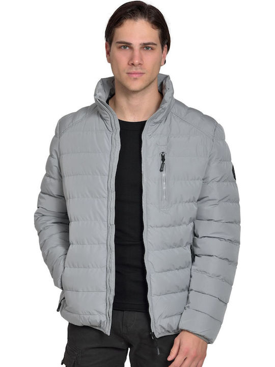 Μπουφάν Puffer Γκρι