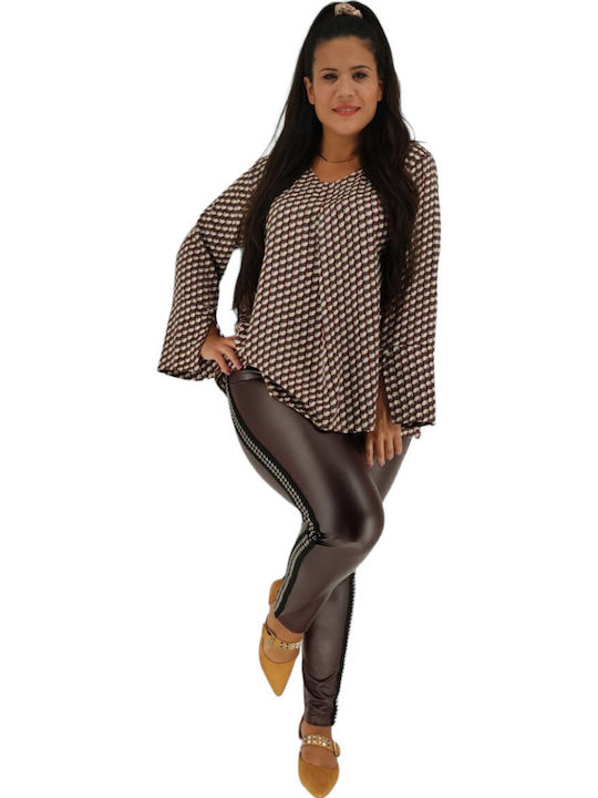 Women's Long Everyday Legging Burgundy