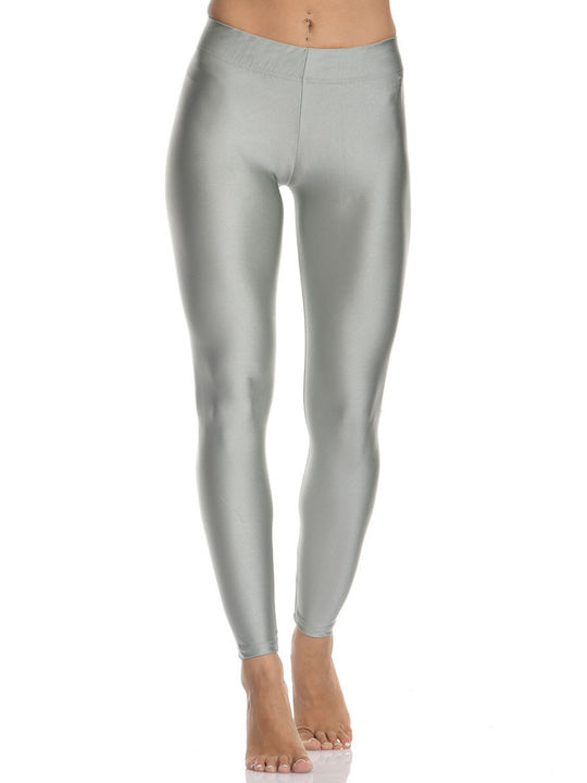 Sixty Degrees Ausbildung Frauen Lang Leggings Silber