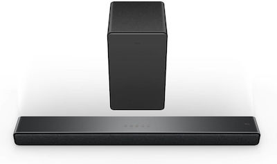 TCL P733W Soundbar 3.1 με Ασύρματο Subwoofer και Τηλεχειριστήριο Μαύρο