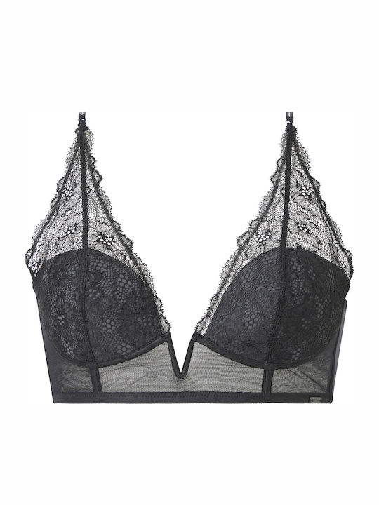 Calvin Klein Bralette Σουτιέν Μαύρο