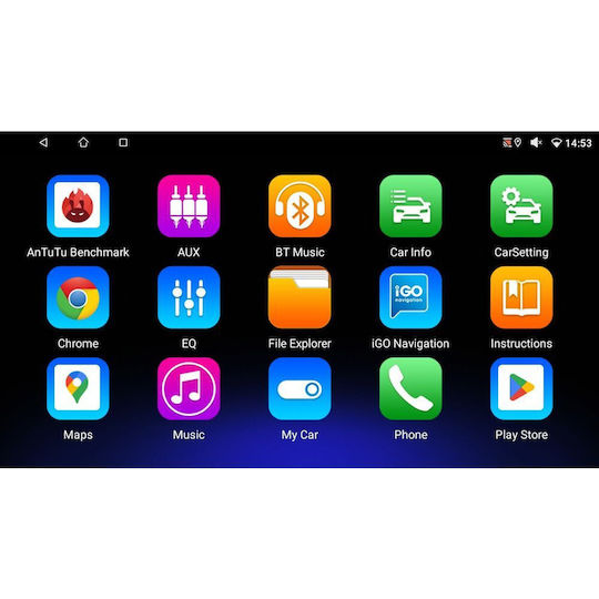 Digital IQ Car Audio System for Volkswagen Polo 2002-2009 (Bluetooth/USB/WiFi/GPS/Apple-Carplay/Android-Auto) with Touch Screen 9"