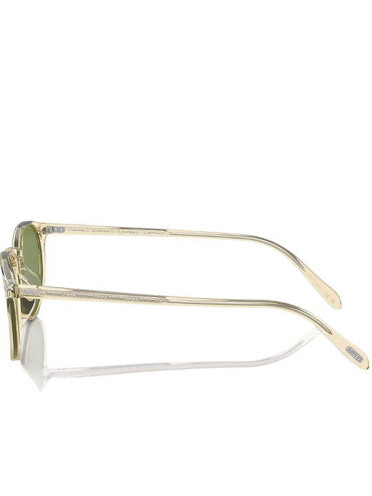 Oliver Peoples Unisex Ochelari de soare cu Transparent Cadru și Verde Lentilă OV5004SU 109452