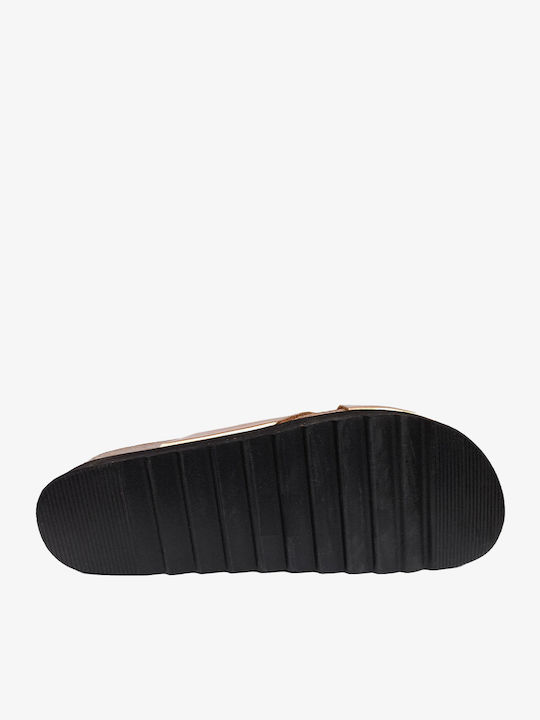 Γυναικεία Σανδάλια Flatforms Χρυσά