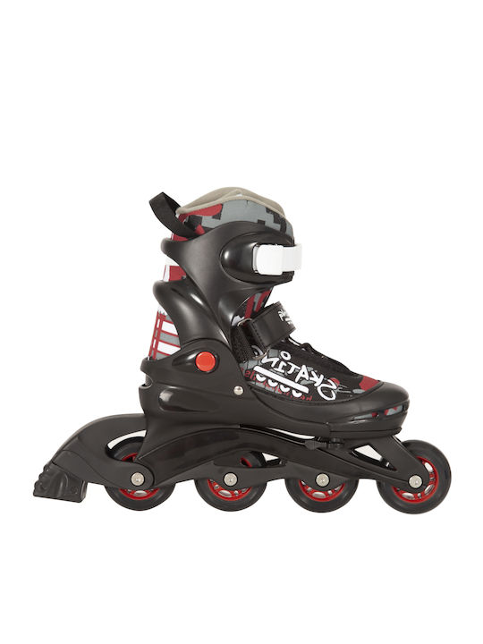 AMILA Inline Αυξομειούμενα Rollers Μαύρα Παιδικά