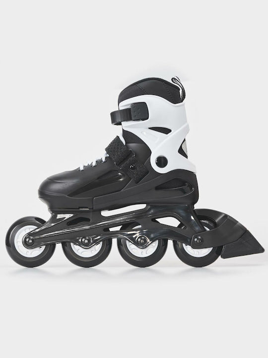 Rollerblade Fury Kids Adjustable Inline Rollers Black