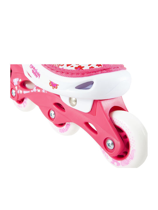 AMILA Inline Αυξομειούμενα Rollers Ροζ Παιδικά