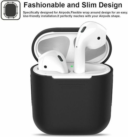 Tech-Protect IconSet Задайте в Бял цвят за Apple AirPods 1 / AirPods 2