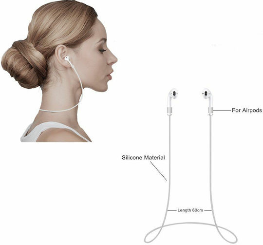 Tech-Protect IconSet Задайте в Бял цвят за Apple AirPods 1 / AirPods 2