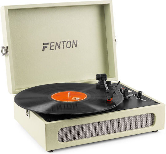 Fenton RP118G Βαλιτσάκι Πικάπ με Ενσωματωμένα Ηχεία Πράσινο