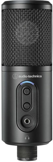 Audio Technica Creator Pack Σετ Πυκνωτικό Μικρόφωνο με USB Type-C Επιτραπέζιο, Shock Mounted για Studio