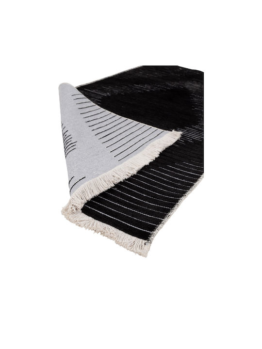 InTheBox Sight Teppich Rechteckig Synthetisch,Polyester/Cotton/Leather Black / Grey