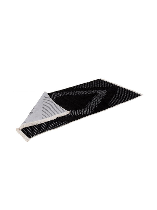 InTheBox Sight Teppich Rechteckig Synthetisch,Polyester/Cotton/Leather Black / Grey