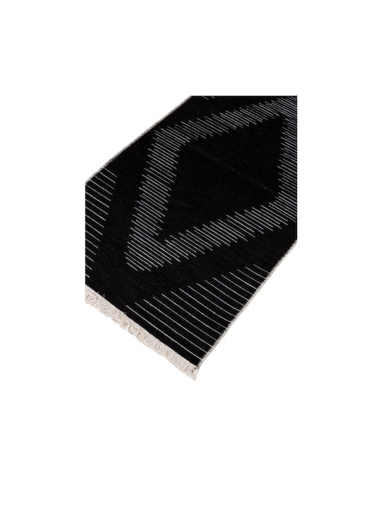 InTheBox Sight Teppich Rechteckig Synthetisch,Polyester/Cotton/Leather Black / Grey