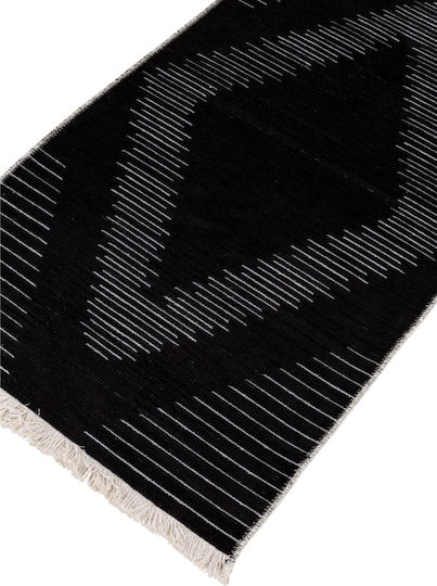 InTheBox Sight Teppich Rechteckig Synthetisch,Polyester/Cotton/Leather Black / Grey