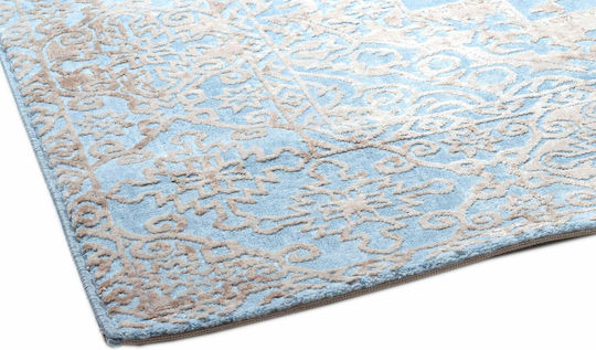 Klonaras Velvet 7323 Χαλί Ορθογώνιο Aqua Beige 67x140cm