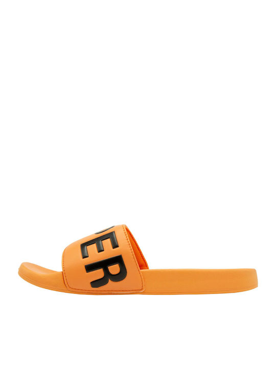 Men's Slides Orange