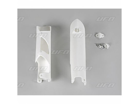 UFO Protecții suspensie față motocicletă KTM 450 EXC Alb