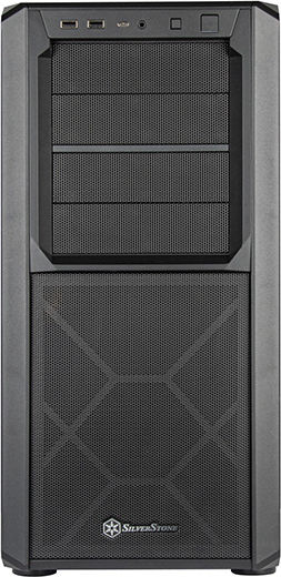 Silverstone SETA D1 Midi Tower Κουτί Υπολογιστή Μαύρο