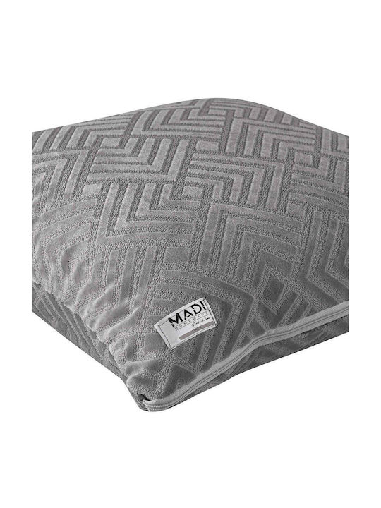 Madi Μαξιλάρι Καναπέ Lavir Grey 50x50εκ.