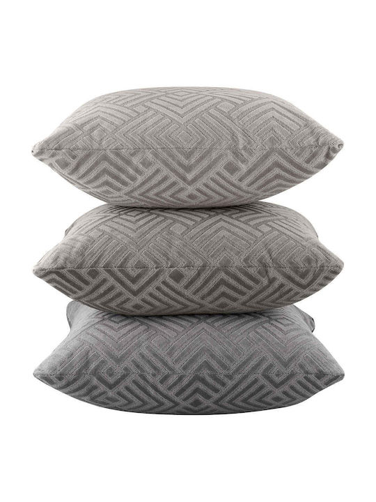 Madi Μαξιλάρι Καναπέ Lavir Grey 50x50εκ.