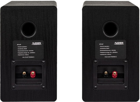 Audien BP24P KALBP24P Ζεύγος Ηχείων Hi-Fi Βιβλιοθήκης 80W 2 Δρόμων Π19.5xΒ14.8xΥ24.8εκ. Μαύρο