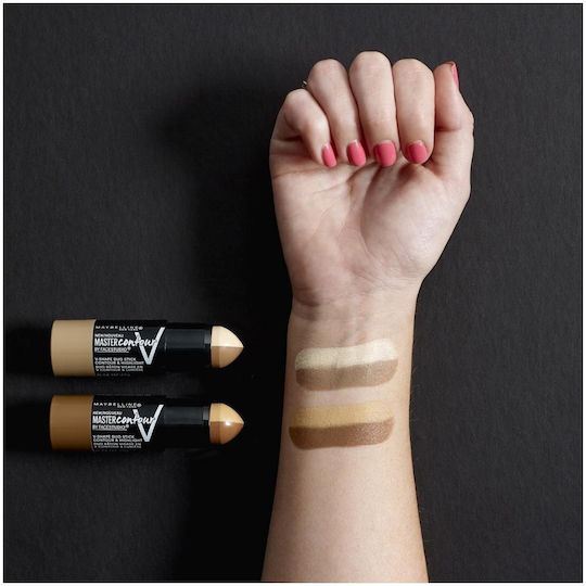 Maybelline Facestudio Master Contour V-Shape Duo Stick 02 Med 7gr