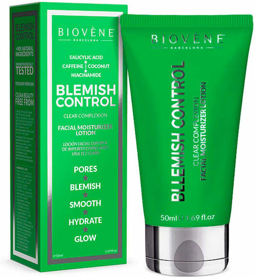 Biovene Blemish Control Λοσιόν Προσώπου για Ενυδάτωση & Ακμή με Πανθενόλη 50ml