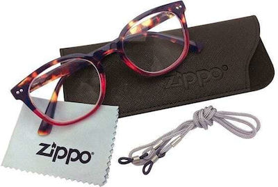 Zippo Etui, Reinigungstuch & Brillenband in Schwarz Farbe 3Stück