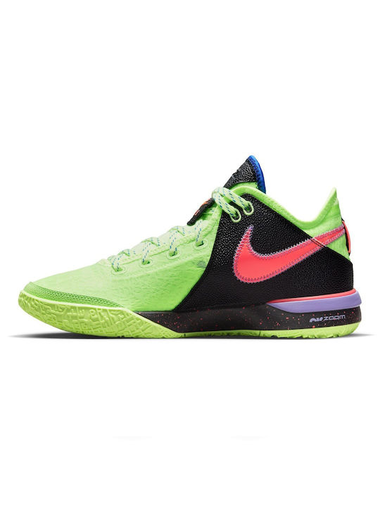 Nike LeBron Nxxt Gen Mare Pantofi de baschet Verzi