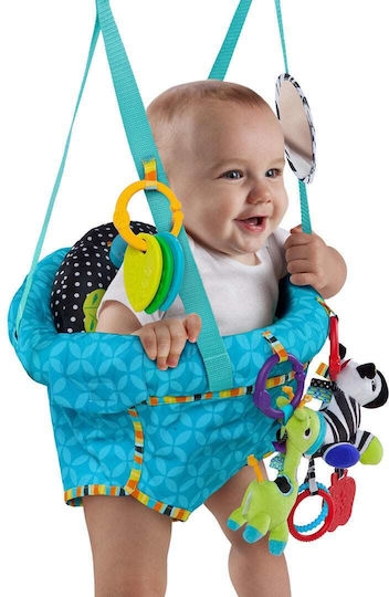 Bright Starts Baby Jumper Bounce 'n Spring Deluxe από Ύφασμα για 6+ Μηνών