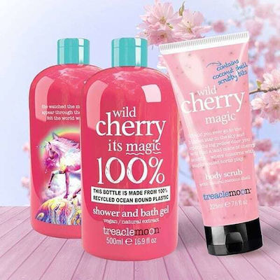 Treaclemoon Wild Cherry Magic Scrub pentru corp 225ml