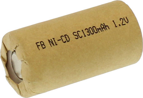 TC Battery Презареждаща батерия Sub-C Ni-Cd 1300mAh 1.2V 1бр