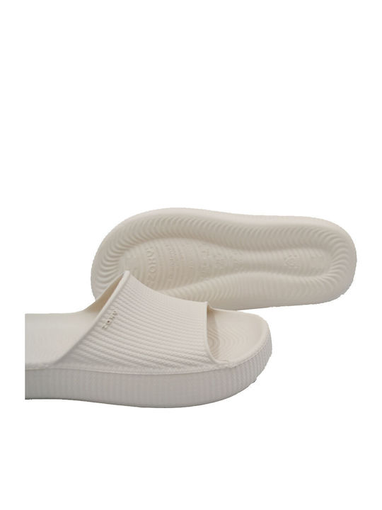 Women's Slides White