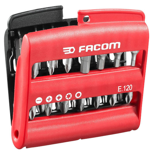 Facom Set 28 Schraubendreher-Bits E-Commerce-Website / Torx / Gerade / Stern / Kreuz