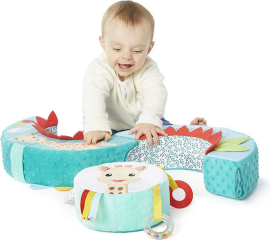 Sophie La Girafe Activity Pillow Motor Skills Wheel Sophie for 24+ Months