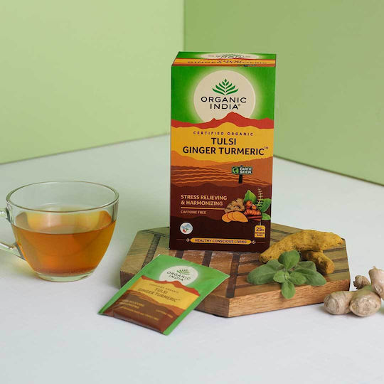 Organic India Чай Turmeric Ginger 25 Чанти 1бр