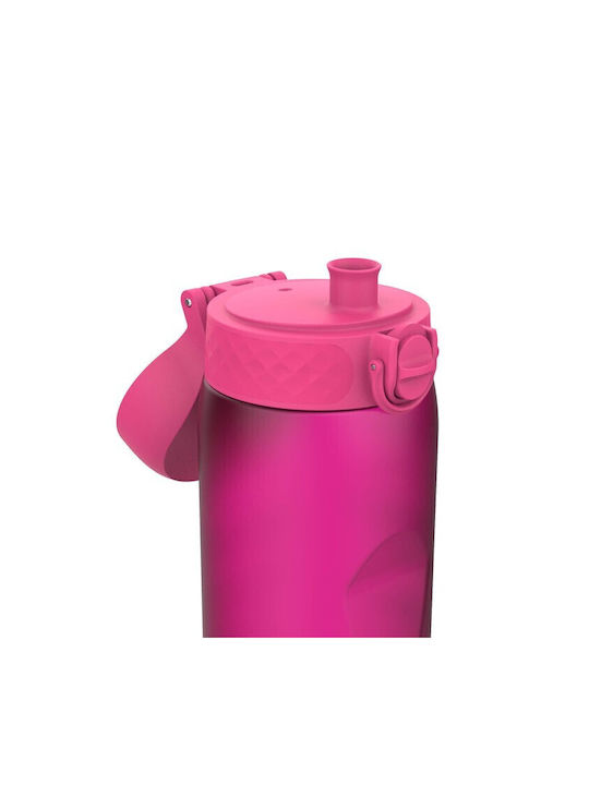 Ion8 Plastic Water Bottle 1000ml Pink