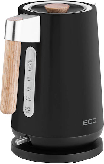 ECG Βραστήρας 1.7lt 2200W Μαύρος