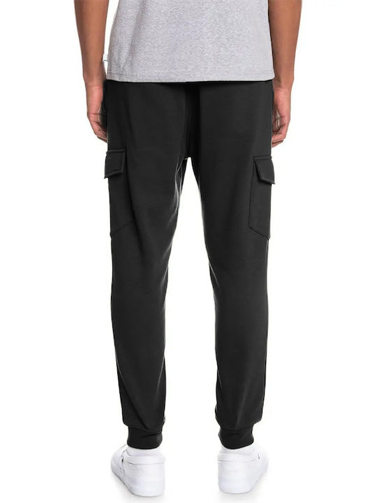Quiksilver Jogger Παντελόνι Μαύρο
