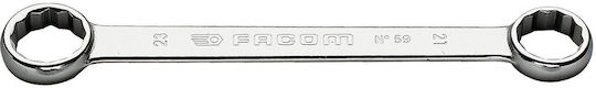 Facom Double Polygon Wrench Straight 6x7mm