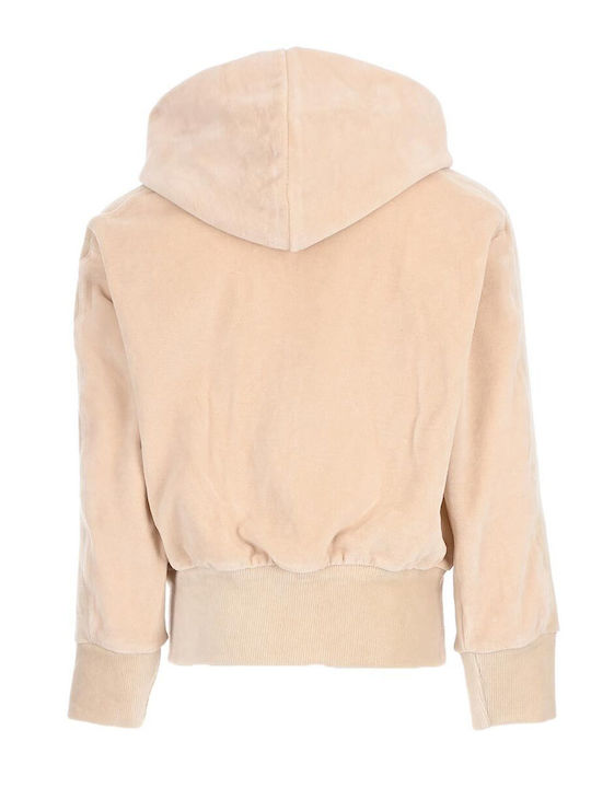 Joyce Kinder-Sweatshirtjacke Ecru