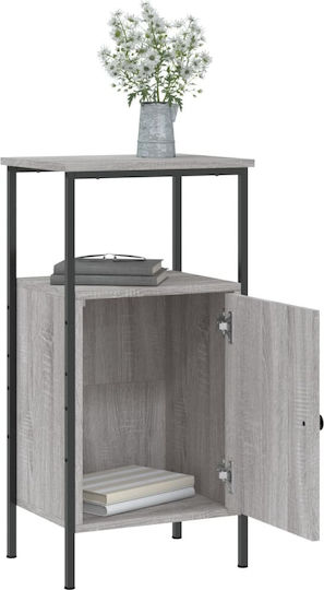Nachttisch Metall Grey Sonoma 41x31x80cm
