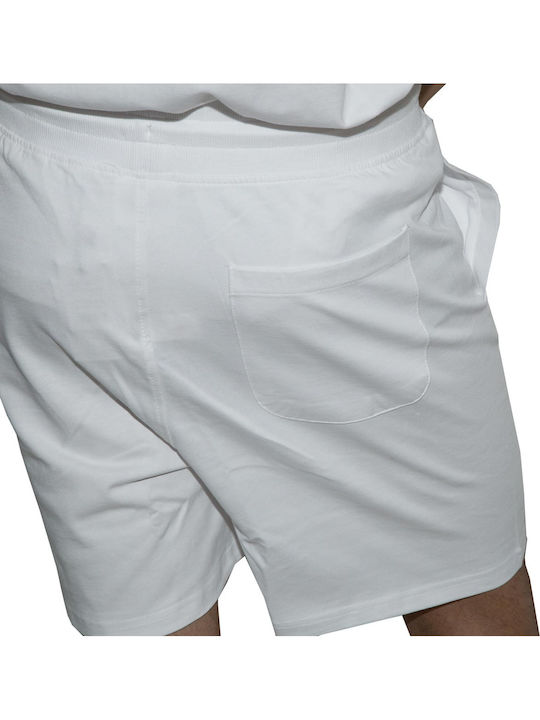 Sportliche Herrenshorts Weiß
