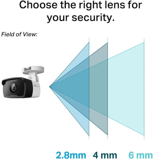TP-LINK VIGI C330I v1 IP Surveillance Camera Full HD+ 3MP Waterproof with Lens 2.8mm